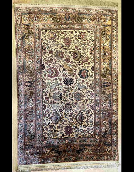 Istanbul 100% Silk Carpet Special Production 95 x 146 cm