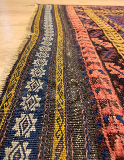 Hand Woven Baloch Carpet 90 x 136 cm