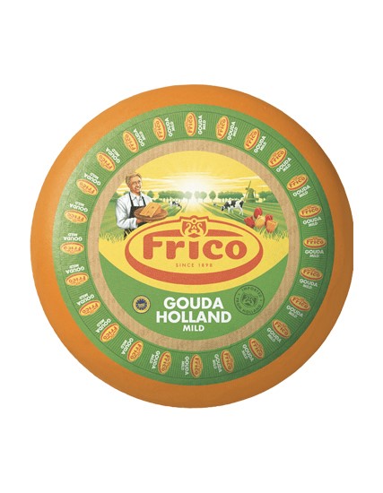 Frico Gouda Peyniri Sade Ort. 5 Kg Coğrafi İşaretli