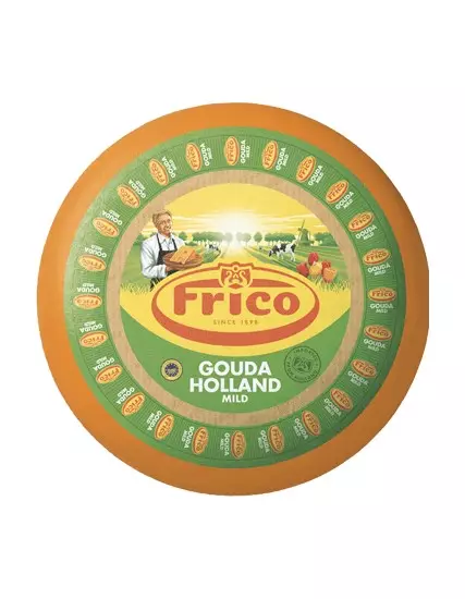 Frico Gouda Peyniri Sade Ort. 5 Kg Coğrafi İşaretli