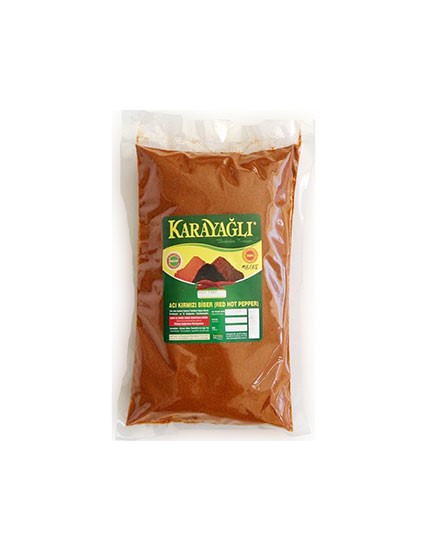 Karayağlı 1. Kalite Acı İnce Toz Maraş Biberi 500g Coğrafi İşaretli