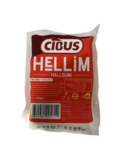 Cibus Hellim Peyniri 250g Coğrafi İşaretli