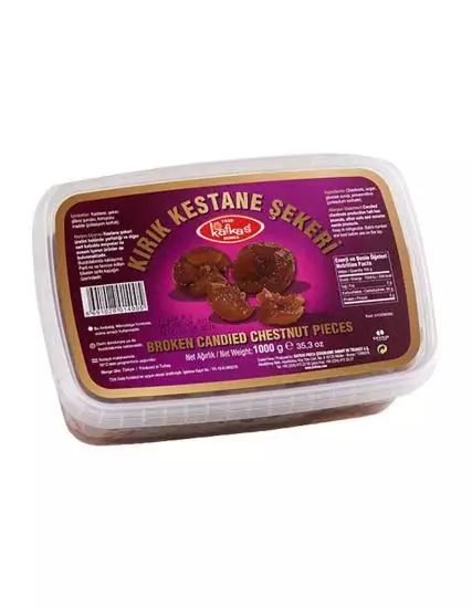 Kafkas Bursa Candied Chestnut Kırık 1 Kg PGI