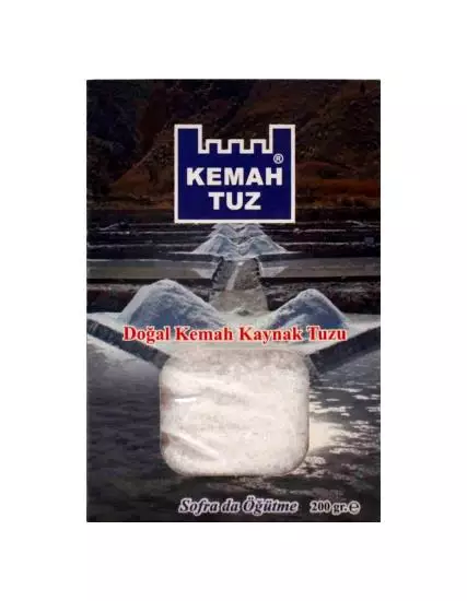 Kemah Doğal Kaynak Tuzu Coğrafi İşaretli