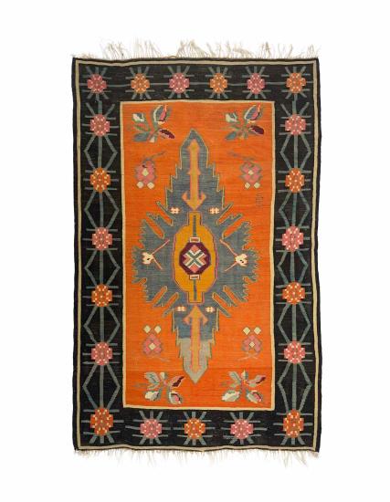 El Dokuma Karabağ Kilimi 143 cm x 210 cm