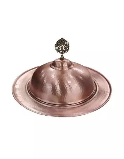 Turkish Antep Copper Handwork Copper Plate PGI