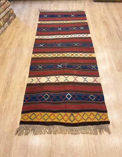 Hand Woven Malatya Kilim 95 x 240 cm