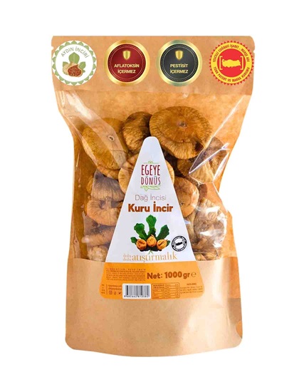 Egeye Dönüş Aydin Dried Figs 1 Kg with PDO
