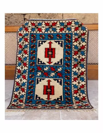 Handmade Çanakkale Turkish Carpet PGI 80 cm x 110 cm