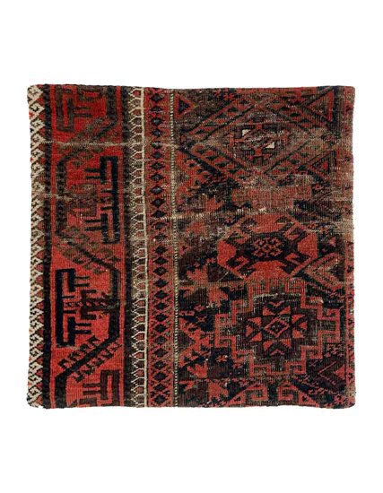 Handmade Afghan Baloch Carpet Vintage Throw Pillow Set 8 Pcs