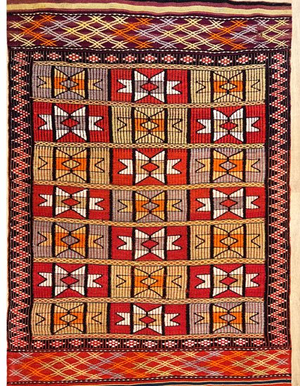 Fethiye Wool Cicim Kilim 117 x 172 cm