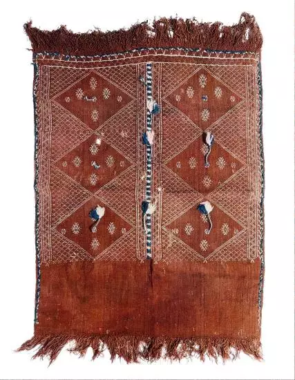 Antique Yüncü Yörük Sultan Apron Kilim 1810-1825