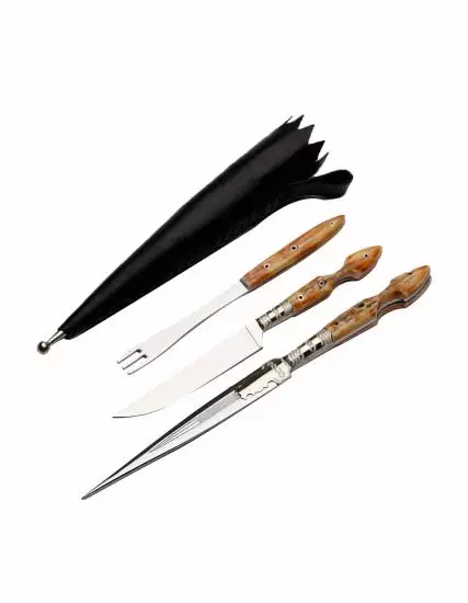 Sürmene Knife & Wedge & Fork Set of 3 PGI