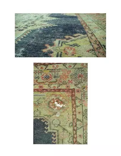 Antique Vintage Burunguz Armenian Rug 19th Century