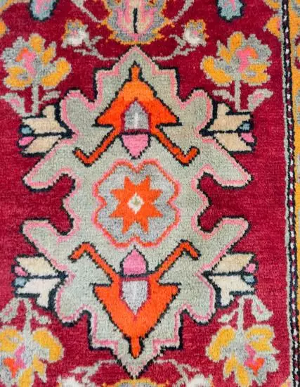 Collectible Konya Women's Inn Carpet Pillow 1935-1945