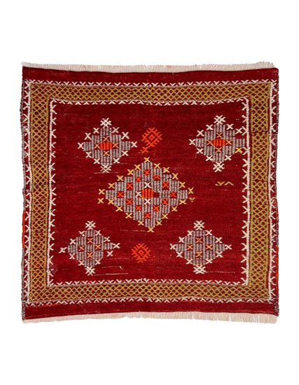 Hand Woven Afyon Cecim Turkish Rug 96 x 98 cm PGI