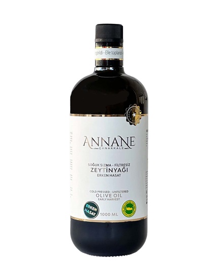 Annane Erken Hasat Soğuk Sıkım Sızma Zeytinyağı 1000 ml