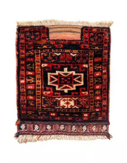 Hand Woven Turkmen Pillow Carpet