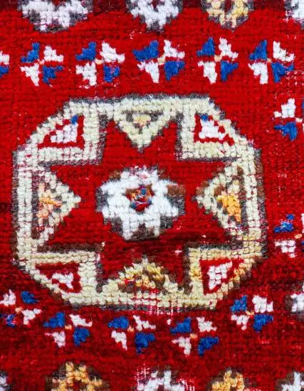 Ayvacik Yoruk Fragment Turkish Rug