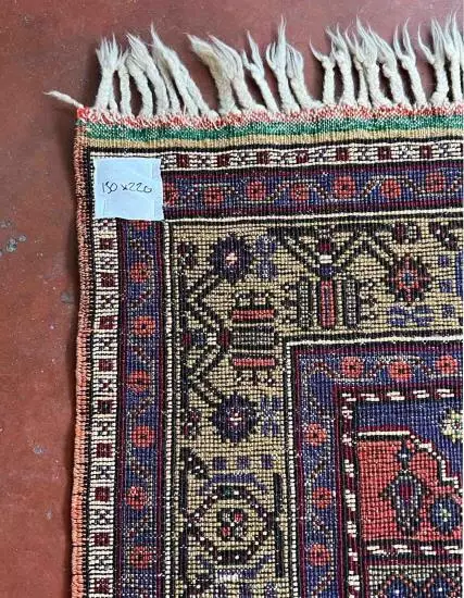 Handmade Taşpınar Kök Dye Carpet 130 cm x 220 cm PGI