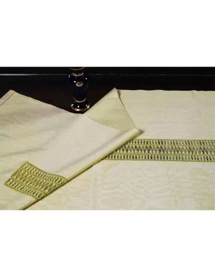 Çınarcık İşi Table Runner (on Kutnu Fabric) PGI