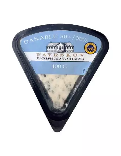 Favrskov Danish Blue Cheese Roquefort 100g PGI