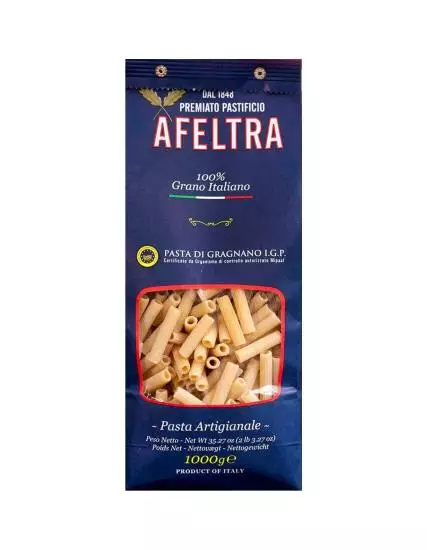 Afeltra Zito Corto Rigato Italian Pasta 500g IGP