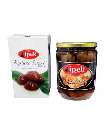 İpek Bursa Candied Chestnut Jar PGI