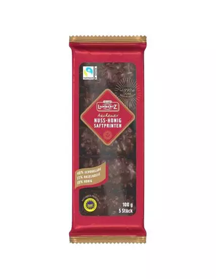 Lambertz Mandel-Saftprinten Chocolate 100g IGP