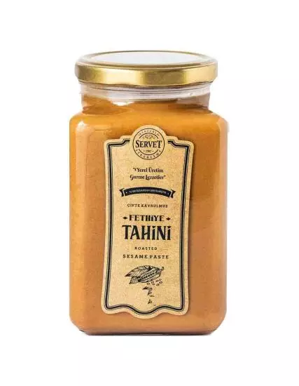 Çifte Kavrulmuş Fethiye Tahini 450g Coğrafi İşaretli