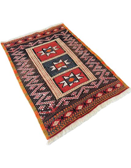 Fethiye Cecim Hand-Knotted Kilim 72 x 105 cm