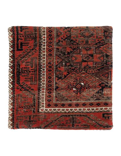 Handmade Afghan Baloch Carpet Vintage Throw Pillow Set 8 Pcs