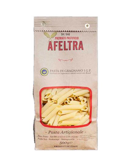Afeltra Penne Carta Paglia İtalyan Makarnası Coğrafi İşaretli