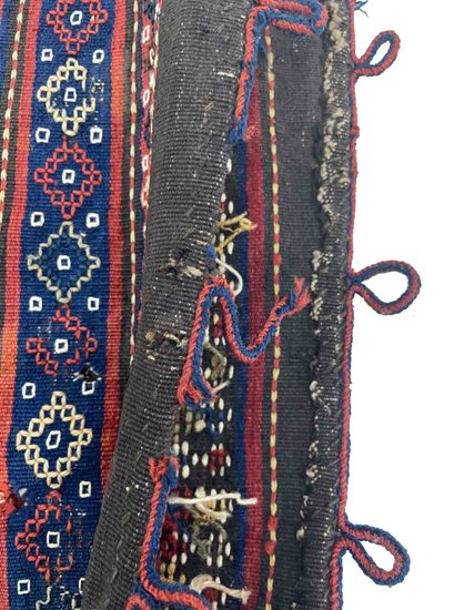 Hand Woven Turkmen Cecim Sack Bag 82x84 cm