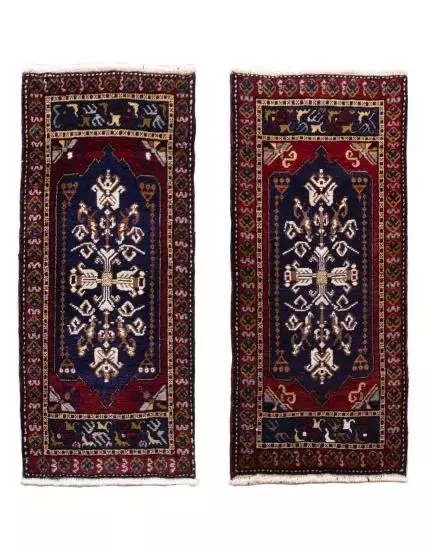 Handwoven Konya Pillow Carpet 2 Pieces