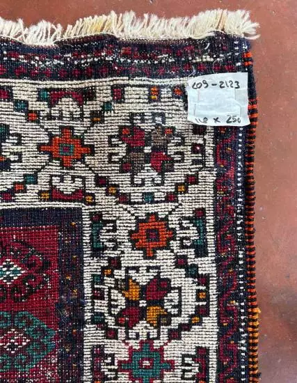 Handmade Malatya Carpet Runner 118 cm x 250 cm