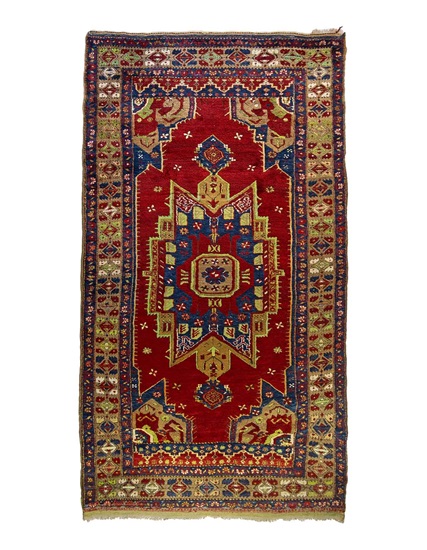Aksaray-Yahyalı Melezi Tarihli Halı 134 x 267 cm