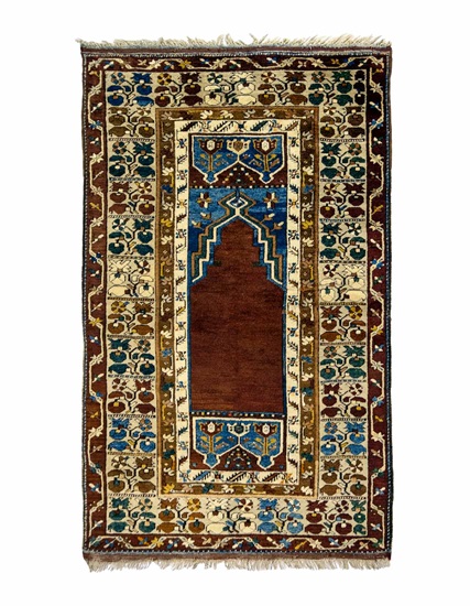 El Dokuma Antik İğneli Maden Halısı 95 x 157 cm