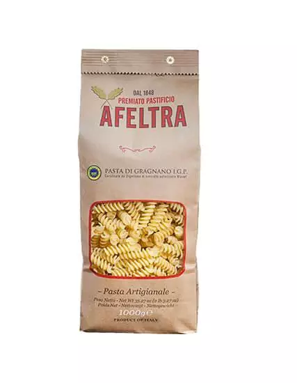 Afeltra Tortiglioni Italian Pasta 500g IGP