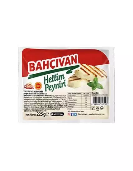 Bahçıvan Hellim Peyniri 225 Gr. Coğrafi İşaretli