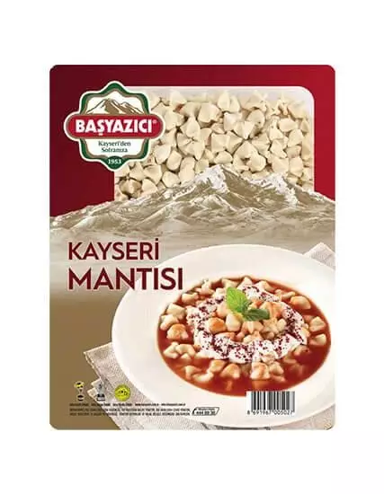 Başyazıcı Kayseri Mantısı 500 gr Coğrafi İşaretli