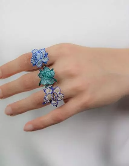 Rose Ring Nallıhan Needle Lace PGI