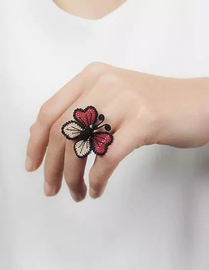 Butterfly Jewelry Set Nallıhan Needle Lace PGI